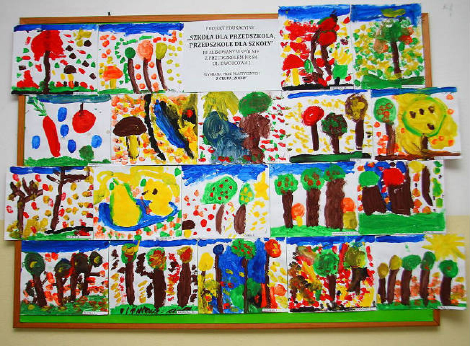 SZKOŁA DLA PRZEDSZKOLA, PRZEDSZKOLE DLA SZKOŁY